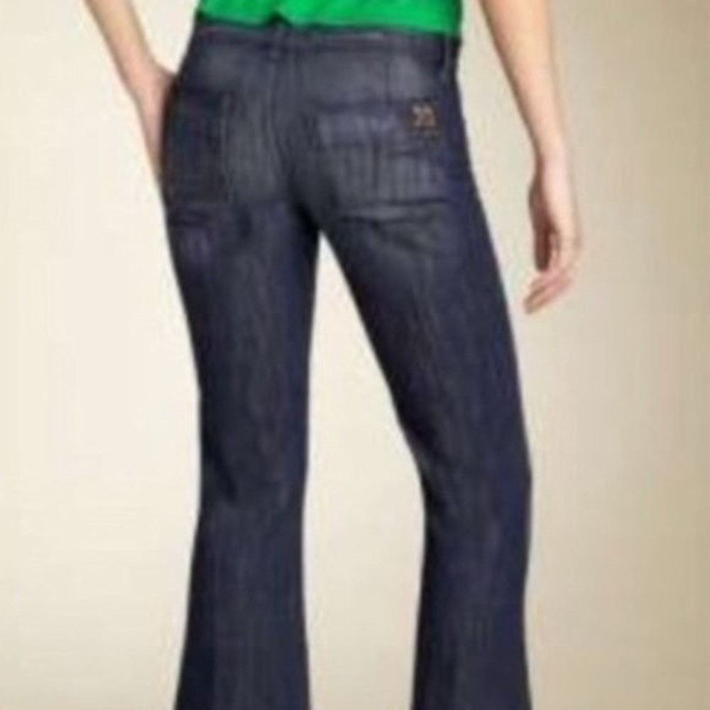 Joe's Jeans Dark Blue Flare & Wide Leg